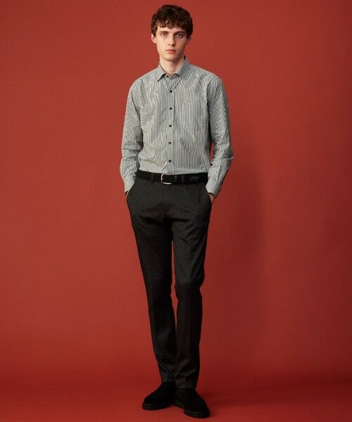 JOSEPH ABBOUD / ジョセフ アブード シャツ・ブラウス | 【キングサイズ・柔らかな肌触り/暖かい】ファインブラッシュド ネル チェック シャツ | 詳細3