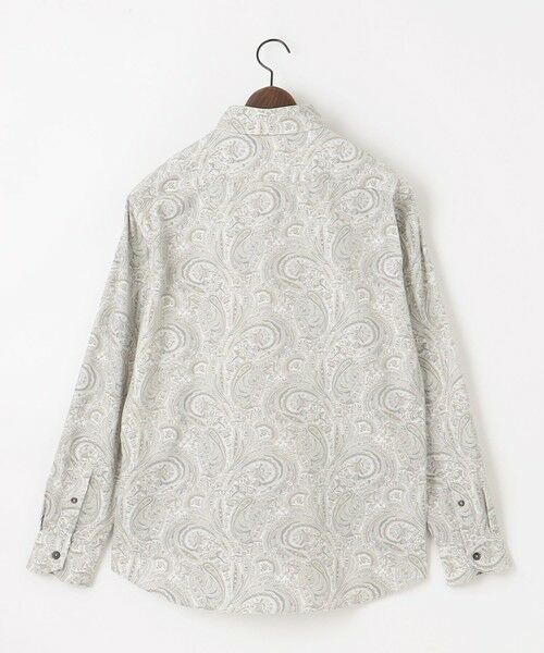 JOSEPH ABBOUD / ジョセフ アブード シャツ・ブラウス | 【キングサイズ・LIBERTY・綿100％】リバティペイズリープリントコーデュロイ シャツ | 詳細13