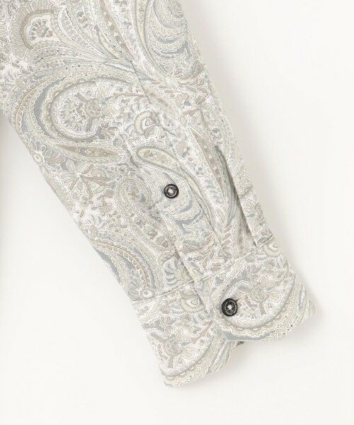 JOSEPH ABBOUD / ジョセフ アブード シャツ・ブラウス | 【キングサイズ・LIBERTY・綿100％】リバティペイズリープリントコーデュロイ シャツ | 詳細14