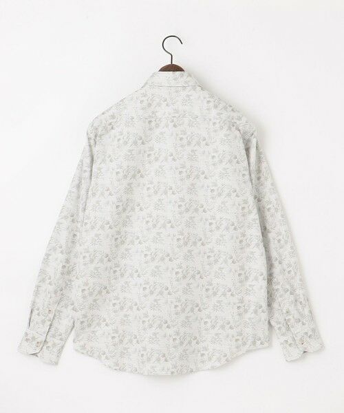 JOSEPH ABBOUD / ジョセフ アブード シャツ・ブラウス | 【キングサイズ・自然な光沢感】コットンビエラフラワープリント シャツ | 詳細10