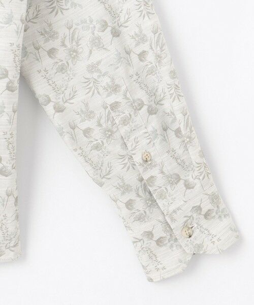 JOSEPH ABBOUD / ジョセフ アブード シャツ・ブラウス | 【キングサイズ・自然な光沢感】コットンビエラフラワープリント シャツ | 詳細11