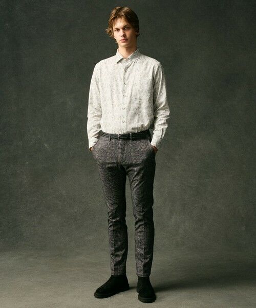 JOSEPH ABBOUD / ジョセフ アブード シャツ・ブラウス | 【キングサイズ・自然な光沢感】コットンビエラフラワープリント シャツ | 詳細2