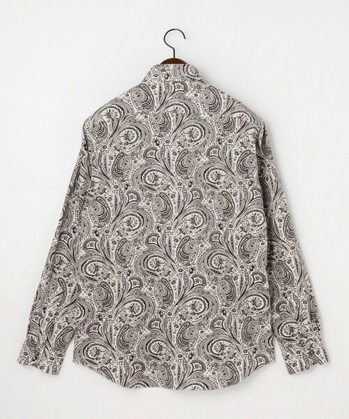 JOSEPH ABBOUD / ジョセフ アブード シャツ・ブラウス | 【LIBERTY・綿100％】リバティペイズリープリントコーデュロイ シャツ | 詳細18
