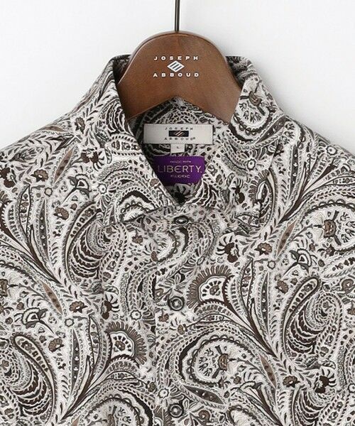 JOSEPH ABBOUD / ジョセフ アブード シャツ・ブラウス | 【LIBERTY・綿100％】リバティペイズリープリントコーデュロイ シャツ | 詳細19