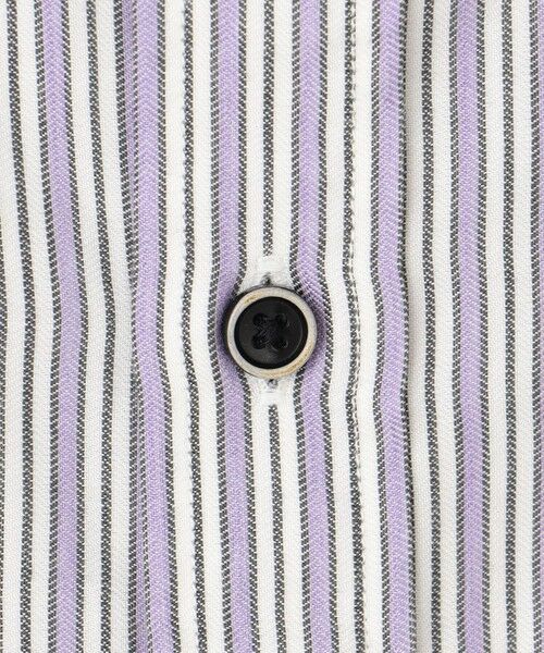 JOSEPH ABBOUD / ジョセフ アブード シャツ・ブラウス | 【柔らか・光沢感】コットンビエラストライプ シャツ | 詳細9
