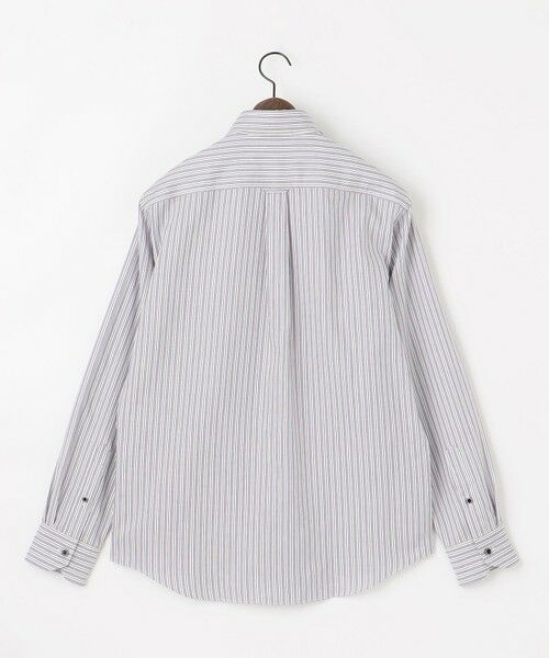 JOSEPH ABBOUD / ジョセフ アブード シャツ・ブラウス | 【柔らか・光沢感】コットンビエラストライプ シャツ | 詳細13