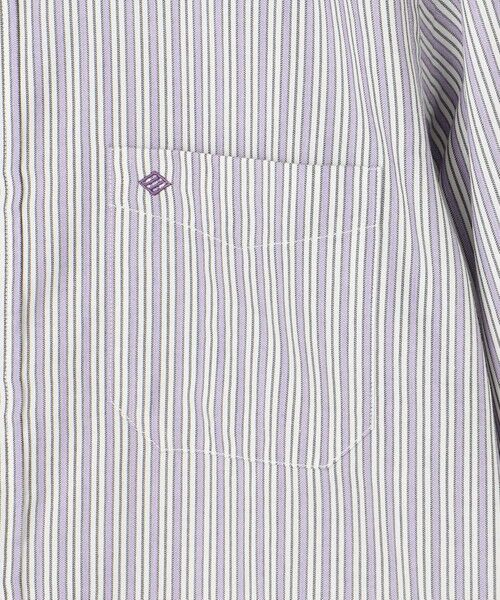 JOSEPH ABBOUD / ジョセフ アブード シャツ・ブラウス | 【柔らか・光沢感】コットンビエラストライプ シャツ | 詳細8