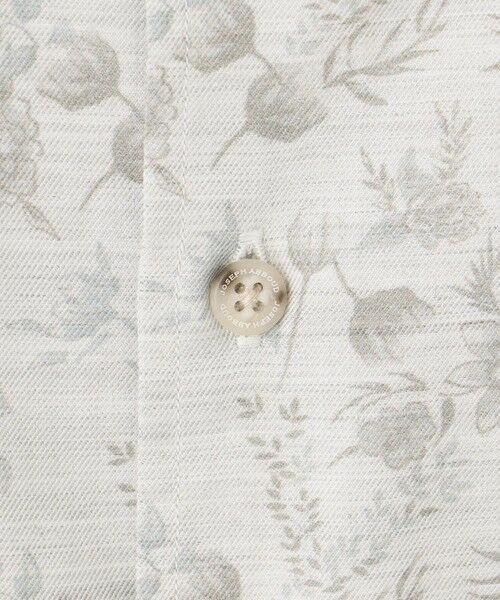 JOSEPH ABBOUD / ジョセフ アブード シャツ・ブラウス | 【自然な光沢感】コットンビエラフラワープリント シャツ | 詳細8
