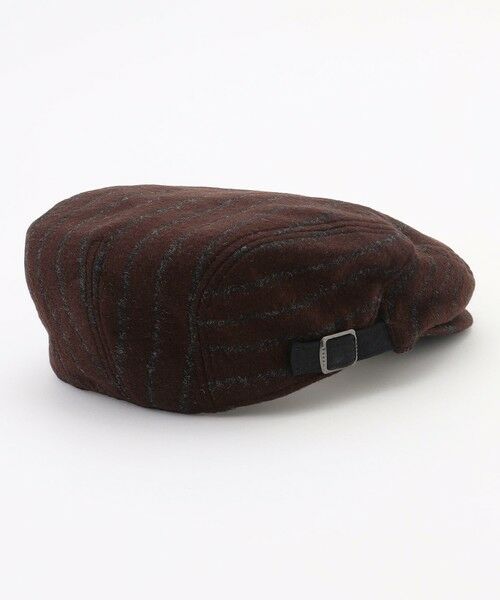 JOSEPH ABBOUD / ジョセフ アブード ハンチング・キャスケット・ベレー帽 | 【サイズ調整可】ワイドチョークストライプハンチング | 詳細3