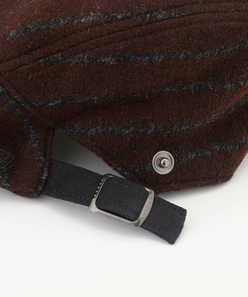 JOSEPH ABBOUD / ジョセフ アブード ハンチング・キャスケット・ベレー帽 | 【サイズ調整可】ワイドチョークストライプハンチング | 詳細7