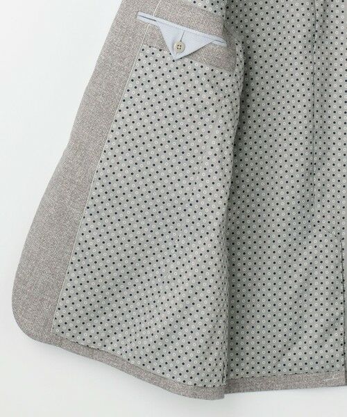 JOSEPH ABBOUD / ジョセフ アブード テーラードジャケット | 【キングサイズ・ストレッチ/伸縮回復性】フランネルジャージージャケット | 詳細6