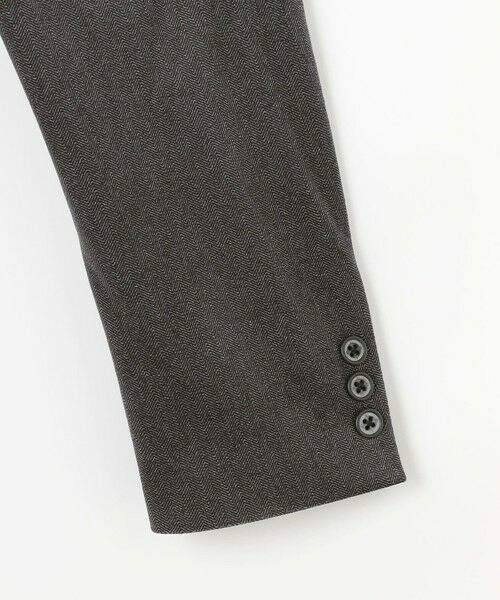 JOSEPH ABBOUD / ジョセフ アブード テーラードジャケット | 【キングサイズ・軽量/ストレッチ/スウェードタッチ】トリコットコーデュロイ ジャケット | 詳細10