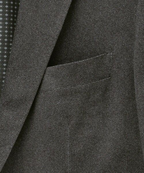 JOSEPH ABBOUD / ジョセフ アブード テーラードジャケット | 【キングサイズ・軽量/ストレッチ/スウェードタッチ】トリコットコーデュロイ ジャケット | 詳細11