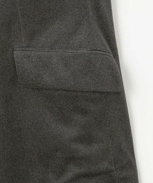 JOSEPH ABBOUD / ジョセフ アブード テーラードジャケット | 【キングサイズ・軽量/ストレッチ/スウェードタッチ】トリコットコーデュロイ ジャケット | 詳細12