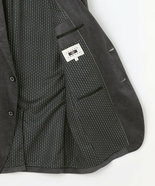 JOSEPH ABBOUD / ジョセフ アブード テーラードジャケット | 【キングサイズ・軽量/ストレッチ/スウェードタッチ】トリコットコーデュロイ ジャケット | 詳細8