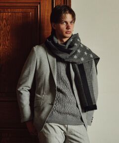 JOSEPH ABBOUD / ジョセフ アブード テーラードジャケット | 【キングサイズ・ソフト/JAPANファブリック/LIBERTY柄裏地】ムリネフランネル ジャケット