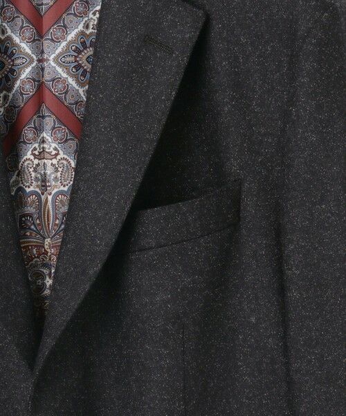 JOSEPH ABBOUD / ジョセフ アブード テーラードジャケット | 【キングサイズ・ソフト/JAPANファブリック/LIBERTY柄裏地】ムリネフランネル ジャケット | 詳細25
