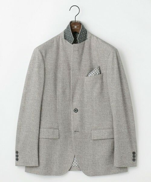 JOSEPH ABBOUD / ジョセフ アブード テーラードジャケット | 【ストレッチ/伸縮回復性】フランネルジャージージャケット | 詳細7