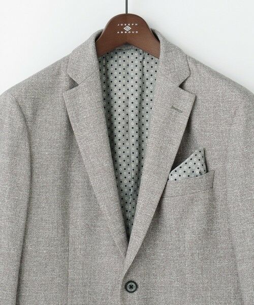 JOSEPH ABBOUD / ジョセフ アブード テーラードジャケット | 【ストレッチ/伸縮回復性】フランネルジャージージャケット | 詳細8