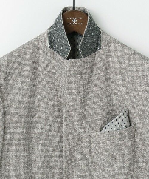 JOSEPH ABBOUD / ジョセフ アブード テーラードジャケット | 【ストレッチ/伸縮回復性】フランネルジャージージャケット | 詳細9