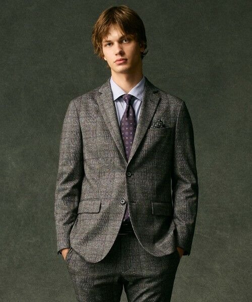 JOSEPH ABBOUD / ジョセフ アブード テーラードジャケット | 【ストレッチ/伸縮回復性】フランネルジャージージャケット | 詳細18