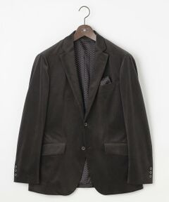 JOSEPH ABBOUD / ジョセフ アブード テーラードジャケット | 【軽量/ストレッチ/スウェードタッチ】トリコットコーデュロイ ジャケット