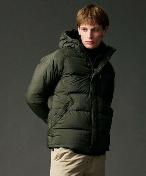 JOSEPH ABBOUD / ジョセフ アブード ダウンジャケット・ベスト | 【サステナブル/軽量/7ポケット/JAPANファブリック】ライトナイロンワッシャーアウトドア ダウンブルゾン | 詳細2