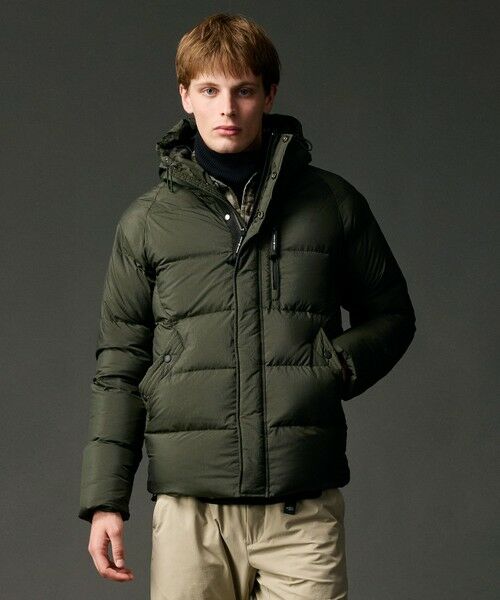 JOSEPH ABBOUD / ジョセフ アブード ダウンジャケット・ベスト | 【サステナブル/軽量/7ポケット/JAPANファブリック】ライトナイロンワッシャーアウトドア ダウンブルゾン | 詳細3