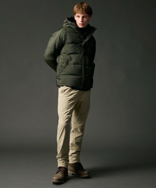 JOSEPH ABBOUD / ジョセフ アブード ダウンジャケット・ベスト | 【サステナブル/軽量/7ポケット/JAPANファブリック】ライトナイロンワッシャーアウトドア ダウンブルゾン | 詳細5
