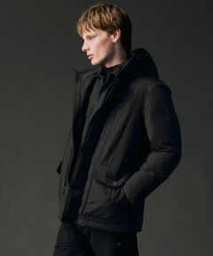 JOSEPH ABBOUD / ジョセフ アブード ダウンジャケット・ベスト | 【サスティナブル/ECO撥水/ECOファー/９ポケット】ナイロンピーチダウンコート