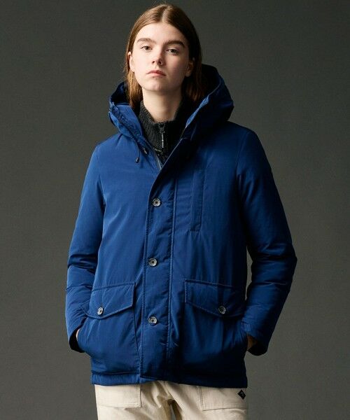 JOSEPH ABBOUD / ジョセフ アブード ダウンジャケット・ベスト | 【サスティナブル/ECO撥水/ECOファー/９ポケット】ナイロンピーチダウンコート | 詳細7