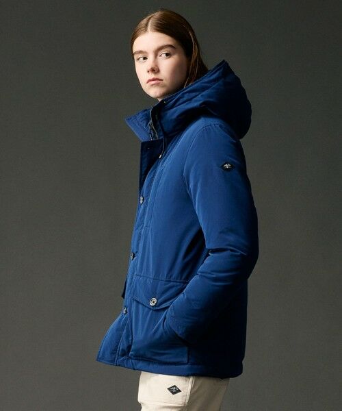 JOSEPH ABBOUD / ジョセフ アブード ダウンジャケット・ベスト | 【サスティナブル/ECO撥水/ECOファー/９ポケット】ナイロンピーチダウンコート | 詳細8