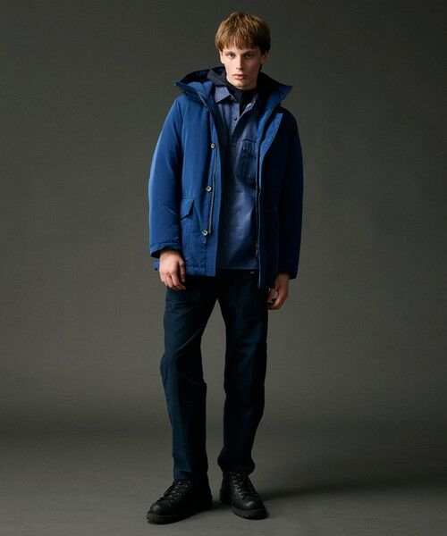 JOSEPH ABBOUD / ジョセフ アブード ダウンジャケット・ベスト | 【サスティナブル/ECO撥水/ECOファー/９ポケット】ナイロンピーチダウンコート | 詳細9