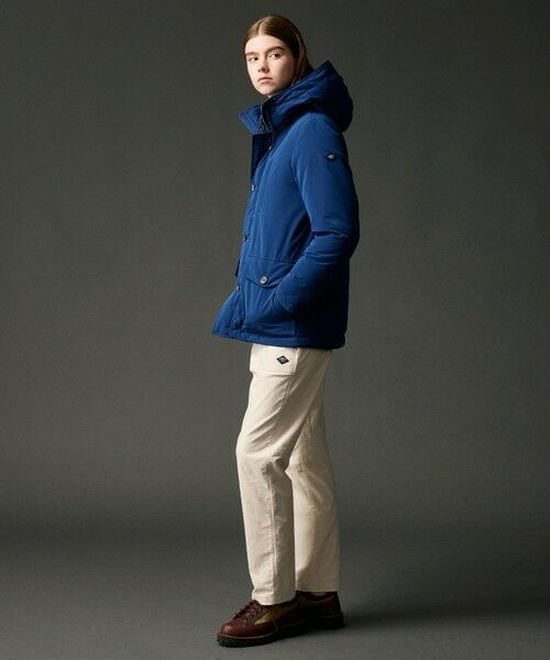 JOSEPH ABBOUD / ジョセフ アブード ダウンジャケット・ベスト | 【サスティナブル/ECO撥水/ECOファー/９ポケット】ナイロンピーチダウンコート | 詳細10