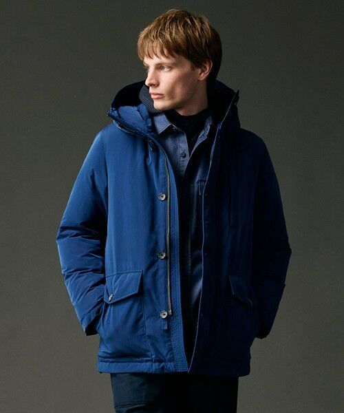 JOSEPH ABBOUD / ジョセフ アブード ダウンジャケット・ベスト | 【サスティナブル/ECO撥水/ECOファー/９ポケット】ナイロンピーチダウンコート | 詳細3