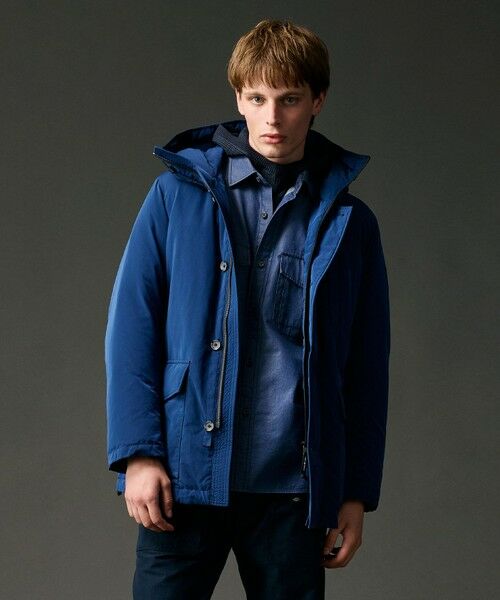 JOSEPH ABBOUD / ジョセフ アブード ダウンジャケット・ベスト | 【サスティナブル/ECO撥水/ECOファー/９ポケット】ナイロンピーチダウンコート | 詳細5