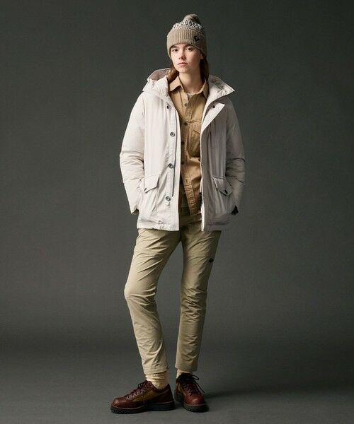JOSEPH ABBOUD / ジョセフ アブード ダウンジャケット・ベスト | 【サスティナブル/ECO撥水/ECOファー/９ポケット】ナイロンピーチダウンコート | 詳細19