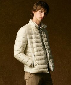 JOSEPH ABBOUD / ジョセフ アブード ダウンジャケット・ベスト | 【キングサイズ・軽量/サスティナブル素材/ECO撥水/インナーダウンにも】ナイロンスラブタフタダウンブルゾン