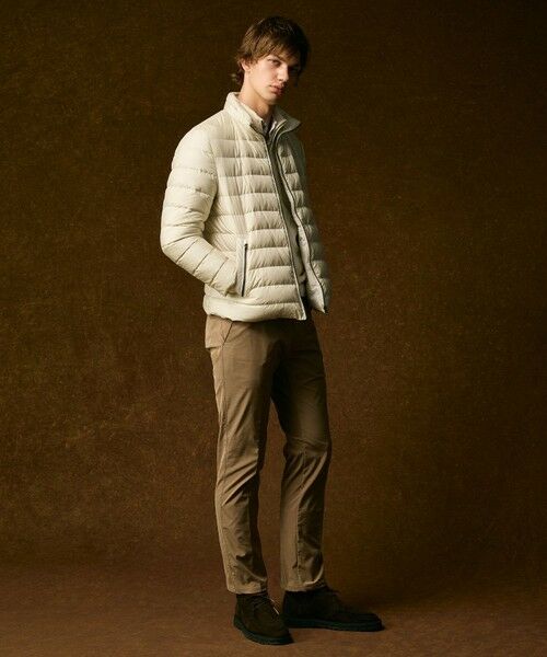 JOSEPH ABBOUD / ジョセフ アブード ダウンジャケット・ベスト | 【キングサイズ・軽量/サスティナブル素材/ECO撥水/インナーダウンにも】ナイロンスラブタフタダウンブルゾン | 詳細13