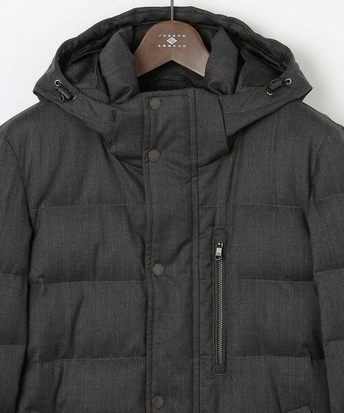 JOSEPH ABBOUD / ジョセフ アブード ダウンジャケット・ベスト | 【キングサイズ/フード取り外し可】ライトメリノダウン ブルゾン | 詳細13