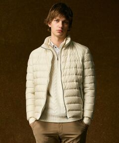 JOSEPH ABBOUD / ジョセフ アブード ダウンジャケット・ベスト | 【軽量/サスティナブル素材/ECO撥水/インナーダウンにも】ナイロンスラブタフタダウンブルゾン