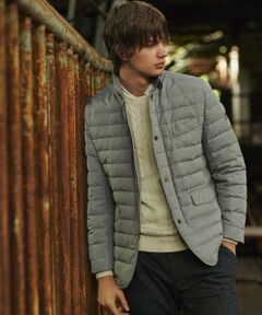 JOSEPH ABBOUD / ジョセフ アブード ダウンジャケット・ベスト | 【軽量/防風/形状記憶】インターレース ダウン ジャケット