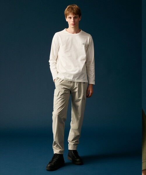 JOSEPH ABBOUD / ジョセフ アブード カットソー | 【JAPANファブリック/吸水速乾】プレーティング天竺アウトドア Tシャツ | 詳細2