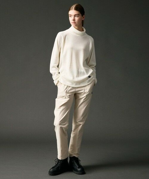 JOSEPH ABBOUD / ジョセフ アブード カットソー | 【日本製/ソフト】ソフトウォームワッフル タートルネック Tシャツ | 詳細1