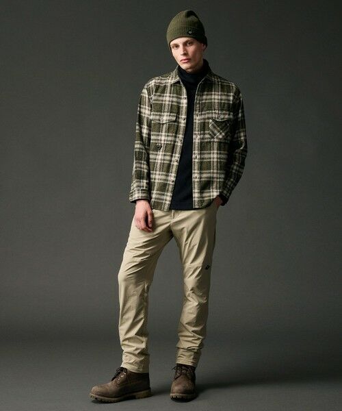 JOSEPH ABBOUD / ジョセフ アブード カットソー | 【日本製/ソフト】ソフトウォームワッフル タートルネック Tシャツ | 詳細17