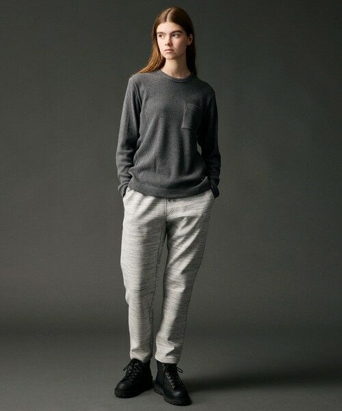 JOSEPH ABBOUD / ジョセフ アブード カットソー | 【日本製/ソフト】ソフトウォームワッフル 長袖Tシャツ | 詳細6