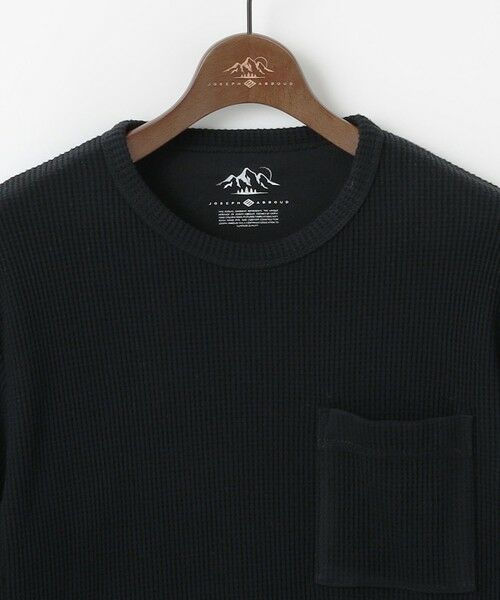 JOSEPH ABBOUD / ジョセフ アブード カットソー | 【日本製/ソフト】ソフトウォームワッフル 長袖Tシャツ | 詳細11