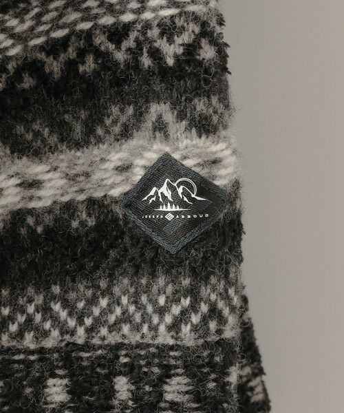 JOSEPH ABBOUD / ジョセフ アブード ニット・セーター | 【軽量/ソフト】ラム×モールジャカード ニットブルゾン | 詳細9
