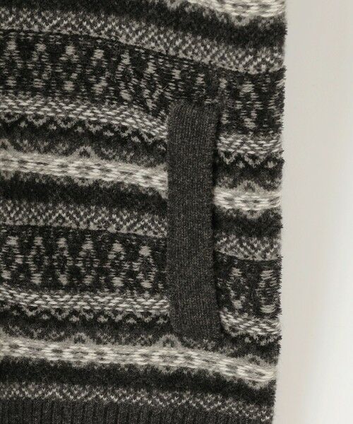 JOSEPH ABBOUD / ジョセフ アブード ニット・セーター | 【軽量/ソフト】ラム×モールジャカード ニットブルゾン | 詳細13