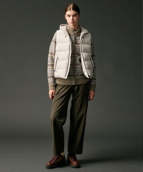 JOSEPH ABBOUD / ジョセフ アブード ニット・セーター | 【軽量/ソフト】ラム×モールジャカード ニットブルゾン | 詳細22